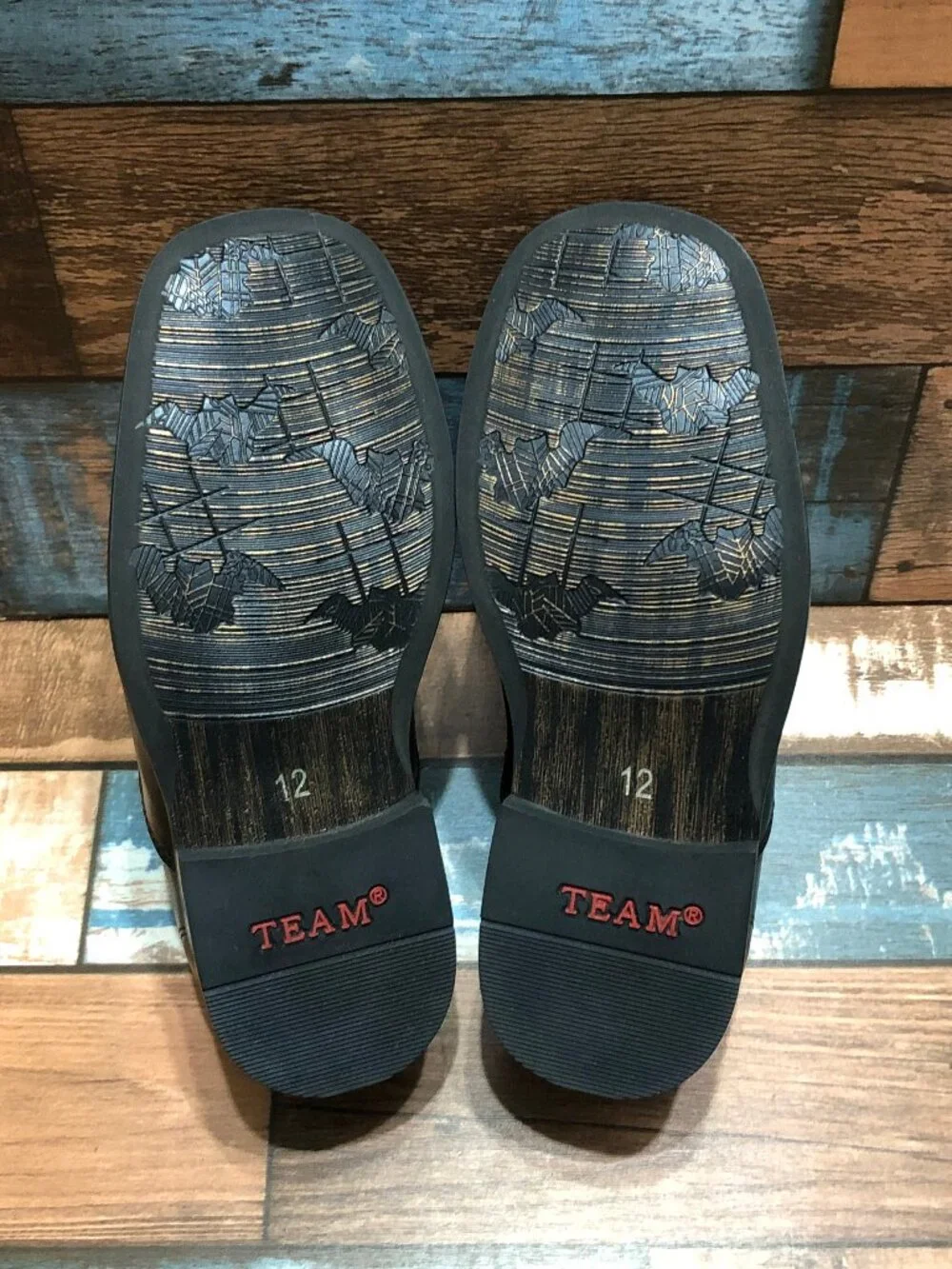 Team Penny Loafers Dress Shoes Little Kids Boys Slip On Black Size 12